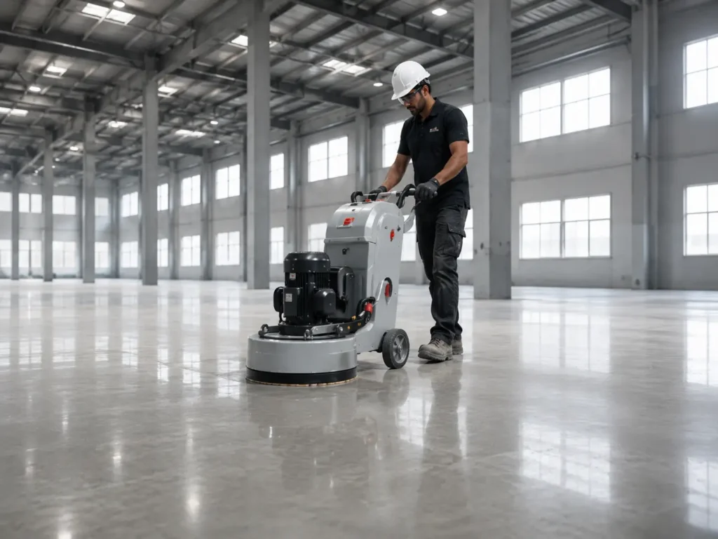 Appplication for Concrete Polishing