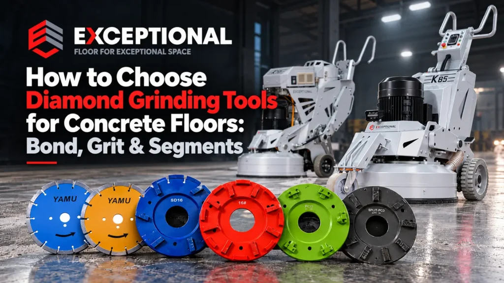 How to Choose Diamond Grinding Tools for Concrete Floors